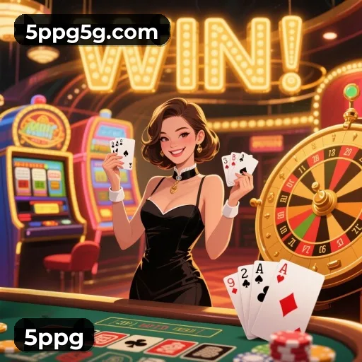 Jogos de Mesa Premium 5ppg - Blackjack, Roleta, Baccarat